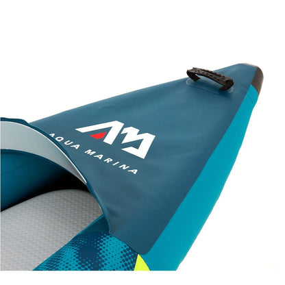 Aqua Marina Steam-412 Kajak Set, aufblasbar, 2 Personen, 412 x 90 cm, inkl. Trockentasche