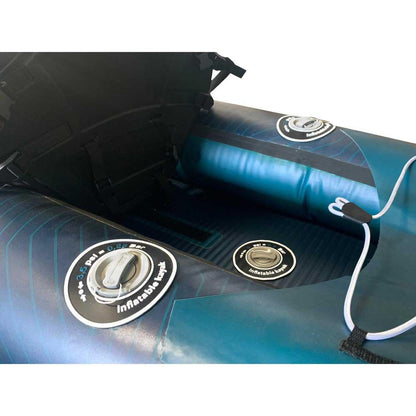 Aufblasbares Kajak Wattsup COD 2-Sitzer – 410 x 85 cm (13'4 x 33) – PVC laminiert + Dropstitch – Komplettpaket – max. 220 kg