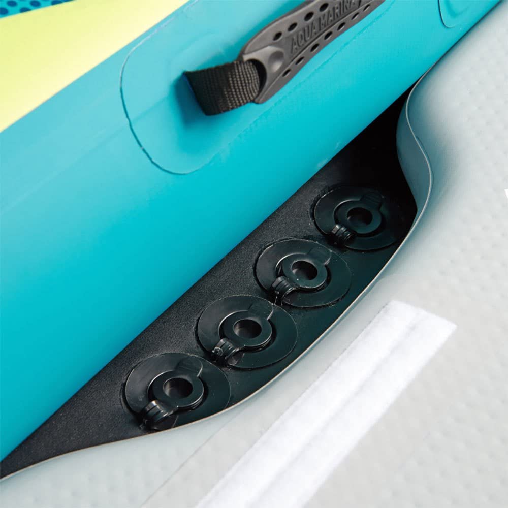 Aqua Marina Steam-412 Kajak Set, aufblasbar, 2 Personen, 412 x 90 cm, inkl. Trockentasche