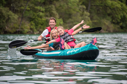 Sevylor Kanu aufblasbar Alameda, 2+1 Personen Faltkajak, Kanadier, 375 x 93 cm